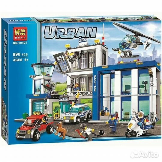 Конструктор 10424 Полицейский участок