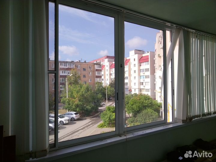 Лоджия бу, дверь+стеклопакеет