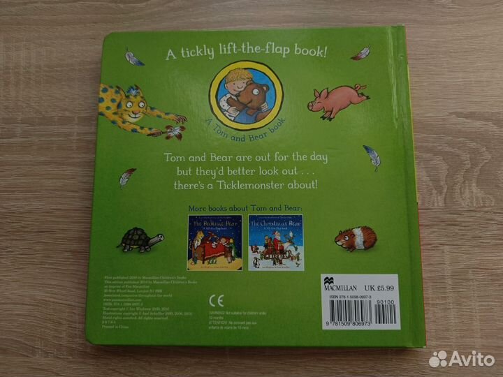 Книга на английском The Tickle Book