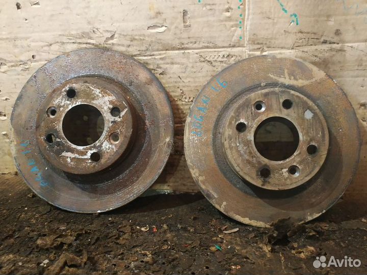 Диски тормозные передние Renault Logan