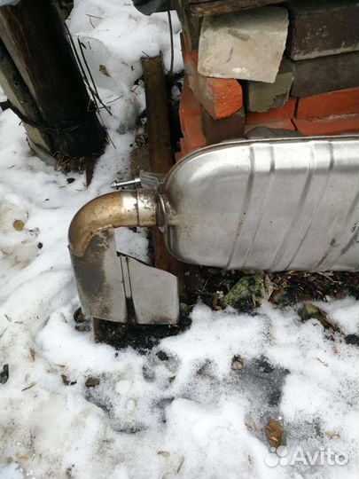 Глушитель порше каен турбо