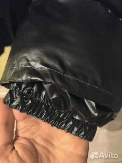 Зимняя куртка детская 110 см, с полукомбинезоном