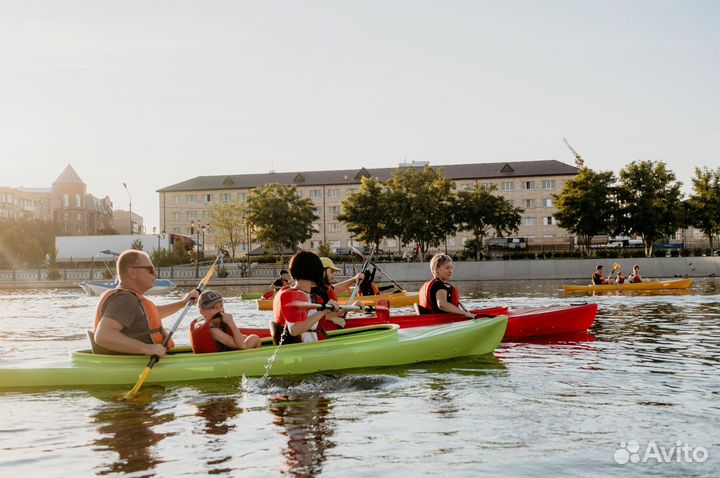 Прокат. сап-борд, каяк, катамаран велосипед коньки