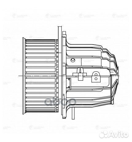 Вентилятор отопителя салона VAG A4/A5/Q5 10- LF