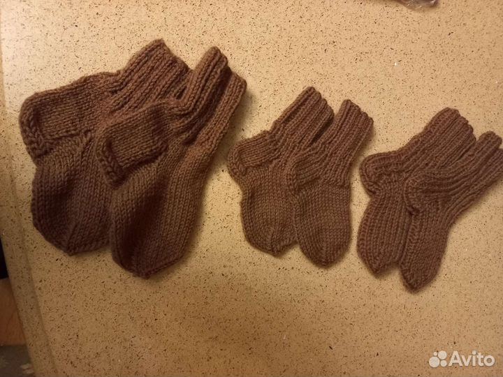 Носочки детские теплые