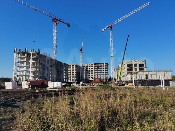 2-к. квартира, 55,4 м², 10/15 эт.