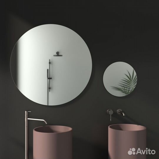 Круглое зеркало с подсветкой