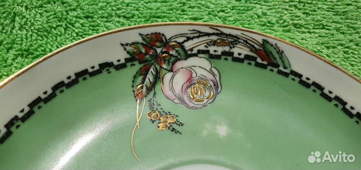 Блюдце 1930-е годы СССР Дулево