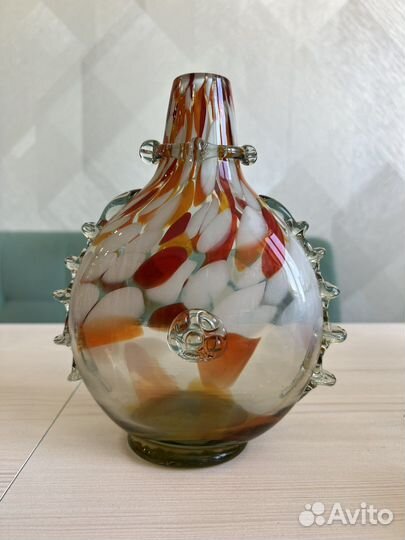 Графин цветное стекло СССР