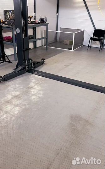 Модульные полы для гаража