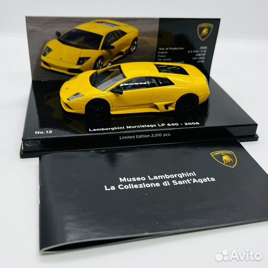 Lamborghini Murcielago LP640 2006 Minichamps 1/43