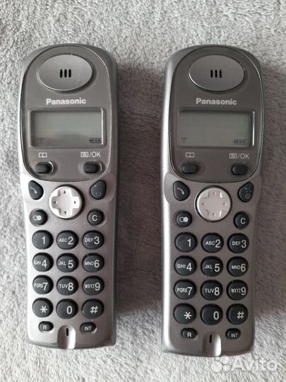 Радиотелефон Panasonic dect 2 трубки KX-TG1106RU