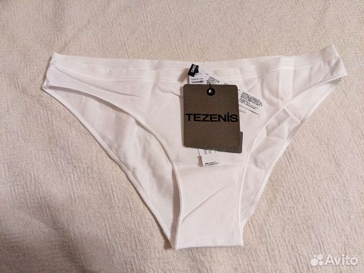 Трусы слипы Tezenis новые размер S белые