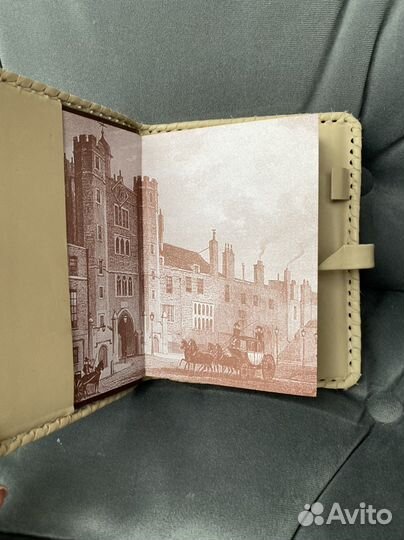 Кожаный блокнот ручной работы, ежедневник