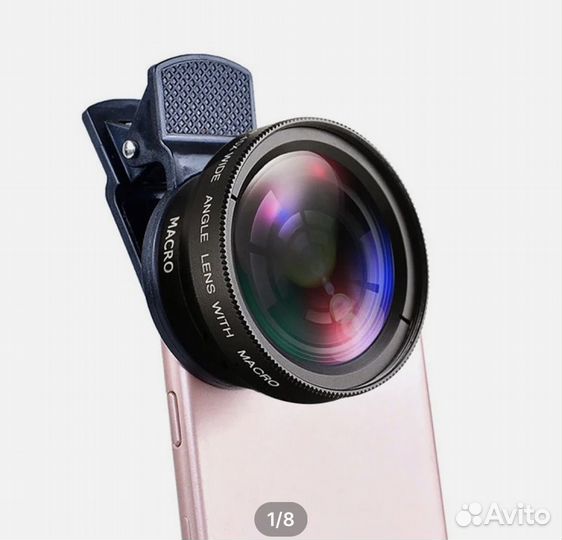 Линза макро для телефона