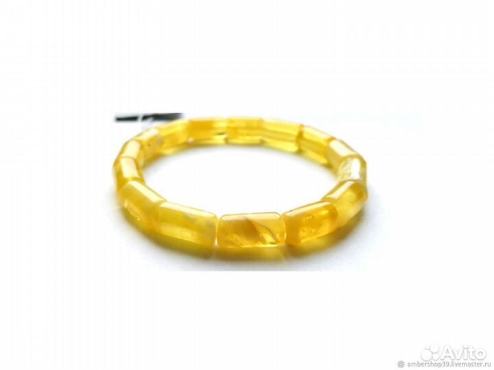 Браслет из натурального янтаря