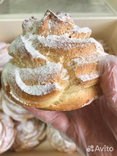 Профитроли/ Эклеры/ Пустые и с начинкой