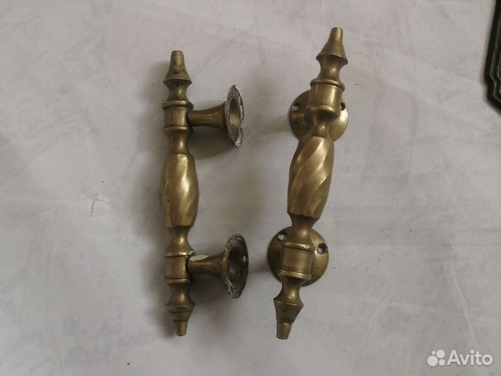 Ручки дверные латунь, замки СССР