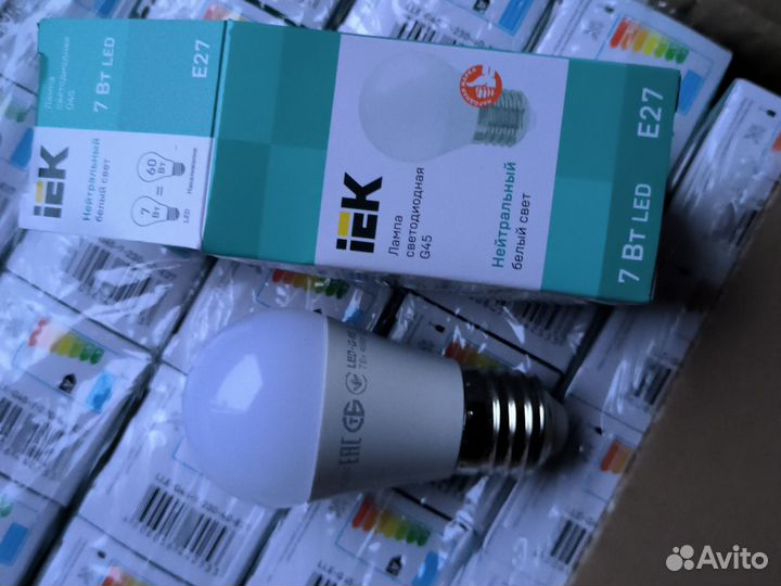 Светодиодные лампочки Е27, 7Вт