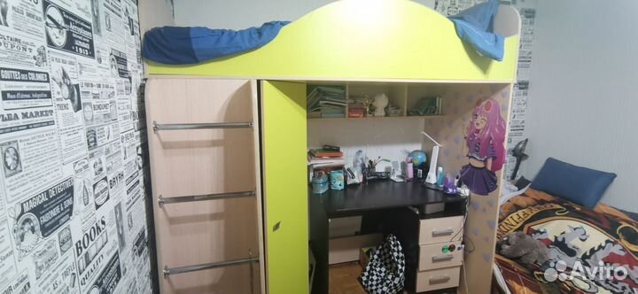 Кровать чердак