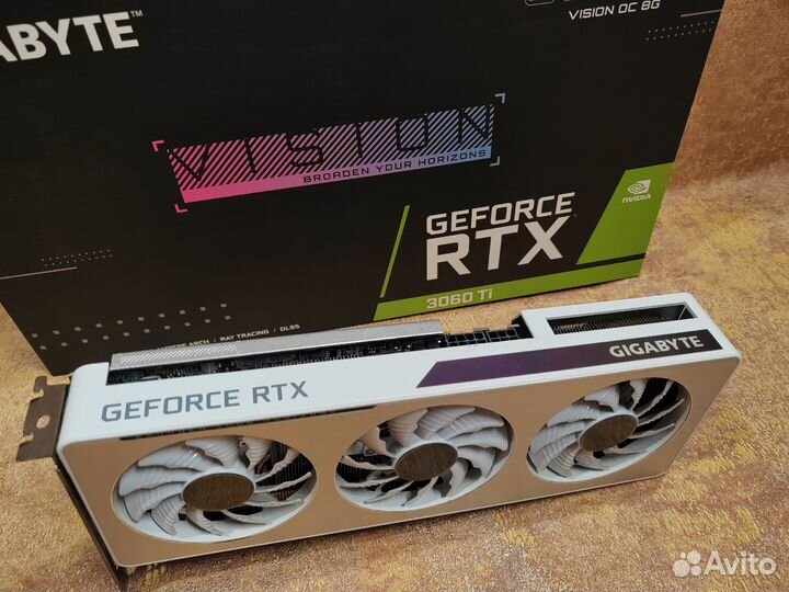 Видеокарта RTX 3060ti Gigabyte