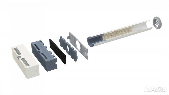 Приточный клапан Norvind optima