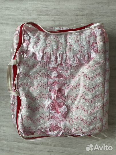 Конверт на выписку зимний для девочки