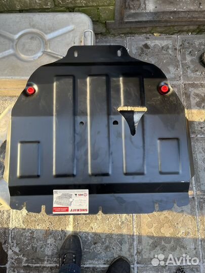 Защита картера renault