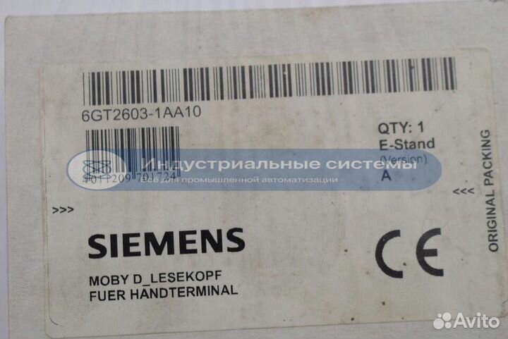 Чтение меток Siemens 6GT2603-1AA10