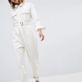 Комбинезон женский ASOS white