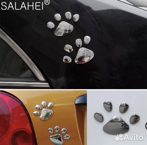 Наклейки на авто в ассортименте