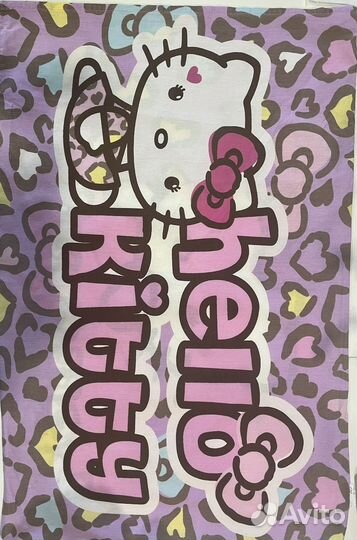 Постельное hello kitty