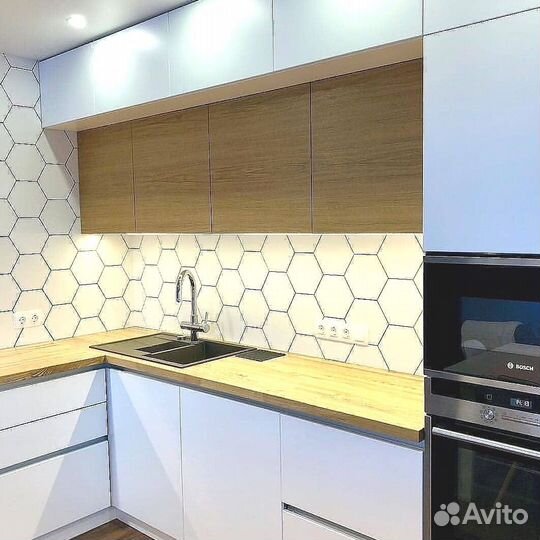 Кухня Гламур изысканная отделка