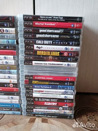 Диски PS3 оптом (42 штуки)