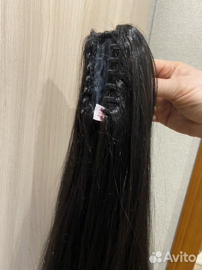 Хвост шиньон накладной