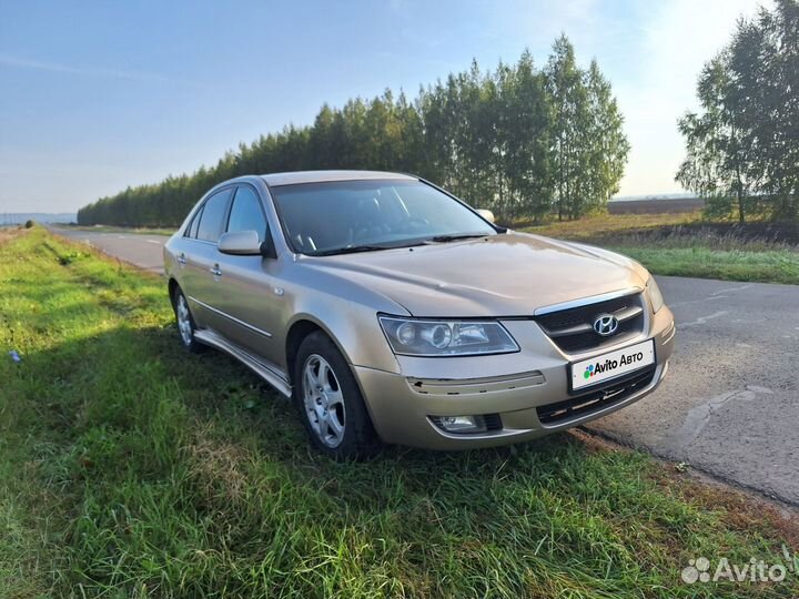 Hyundai Sonata 2.0 AT, 2007, 496 864 км