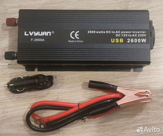 Инвертор 12 220 2600вт