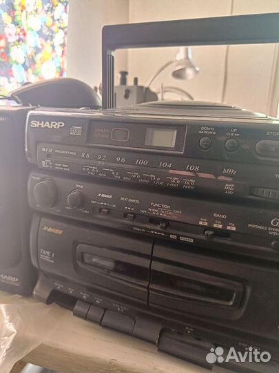 Магнитофон sharp
