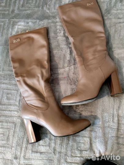 Сапоги трубы zenden натуралка