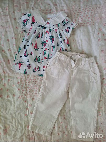 Пакет летней одежды 74-86-92 см