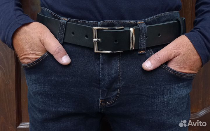 Ремень мужской из натуральной кожи