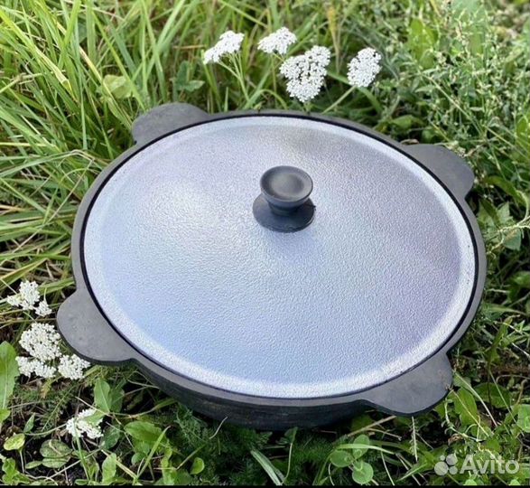 Казан чугунный 6 литров