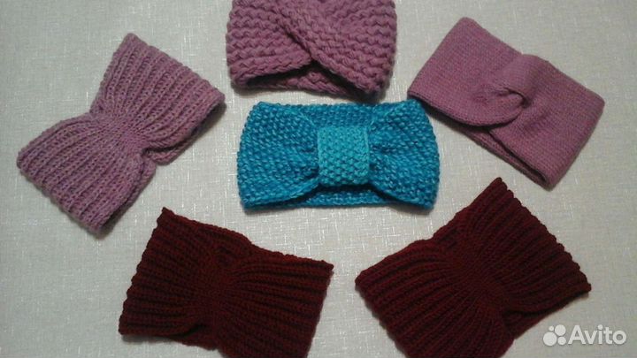 Повязки на голову ручной работы