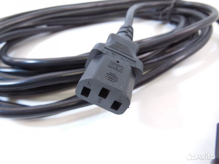Кабель-удлинитель питания IEC C13 - IEC C14, 1.8м