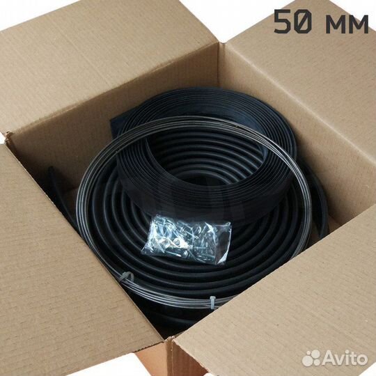 Расширители арок Нива, 50 мм, резиновые