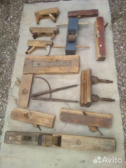 Старинные рубанки (набор)