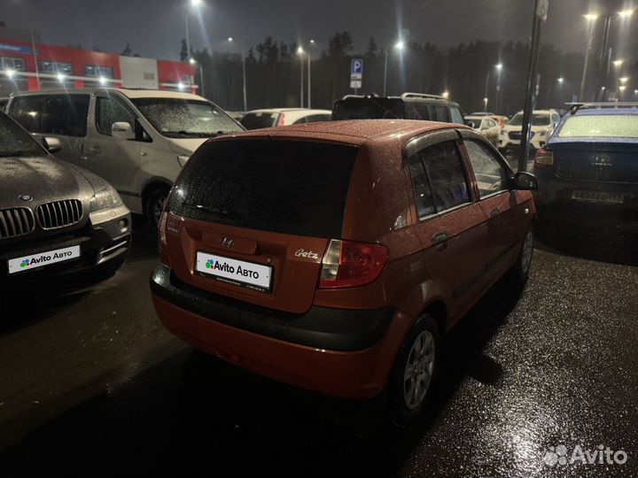 Hyundai Getz 1.4 МТ, 2008, 138 927 км