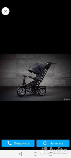 Велосипед-коляска bentley 2в1