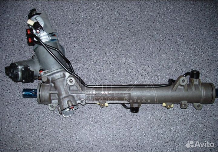 Рулевая рейка BMW E60 4 датчика AFS активная