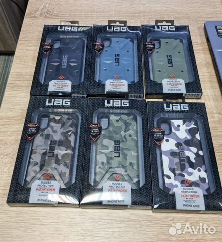 Чехол U* Pathfinder Classic (Однотонный) iP X/Xs